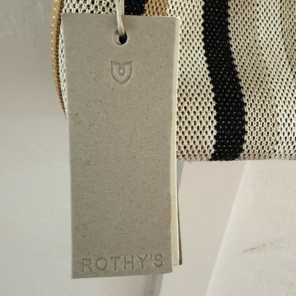 Rothy's Elegant Striped Tote